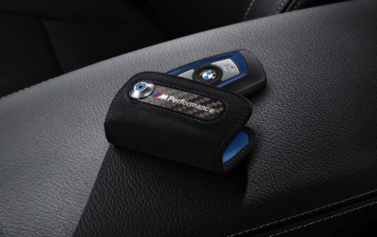 Porte-clés BMW en Acier 316L Chromé