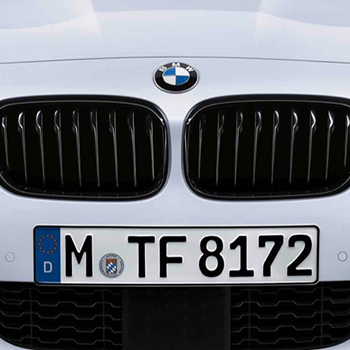 Seuils de porte en acier inox BMW pour BMW Série 1 F20 (5 portes)