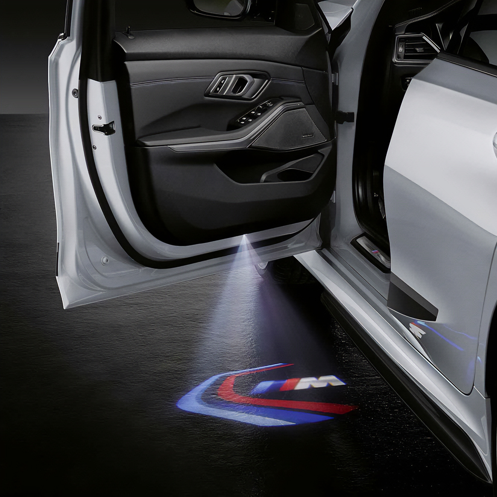 4Pcs Projecteur LED Logo de porte de voiture BMW plusieur série voir  description